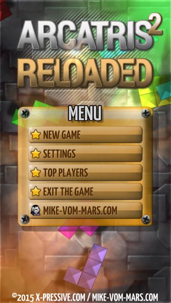 ARCATRIS 2 PUZZLE TETRIS GAME FOR ANDROID