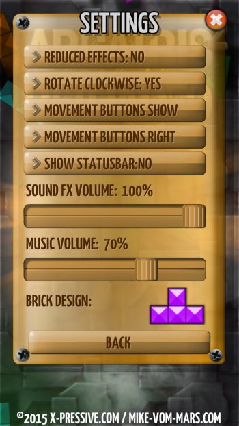 ARCATRIS 2 PUZZLE TETRIS GAME FOR ANDROID