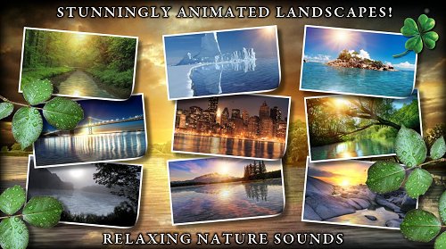 NATURE RELAXATION ANIMATED WATER LANDSCAPES FOR ANDROID