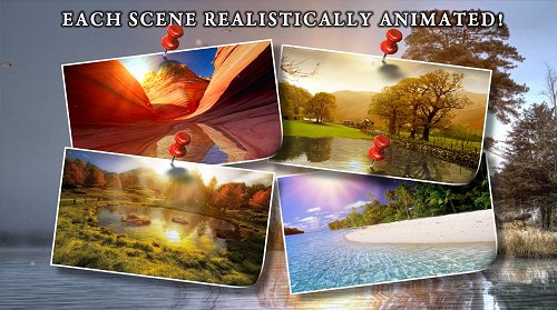 NATURE RELAXATION ANIMATED WATER LANDSCAPES FOR ANDROID