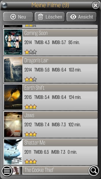 POCKET MOVIE MANAGER HOME CINEMA ORGANIZER FOR ANDROID