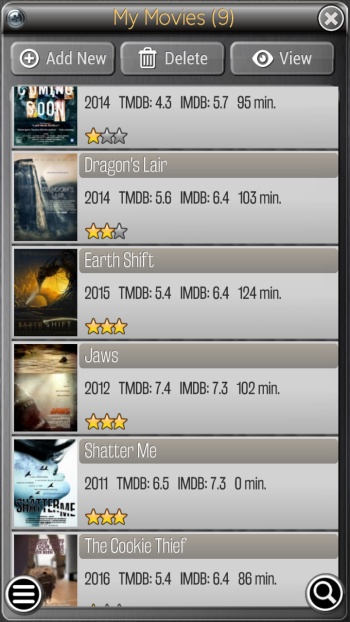 POCKET MOVIE MANAGER HOME CINEMA ORGANIZER FOR ANDROID