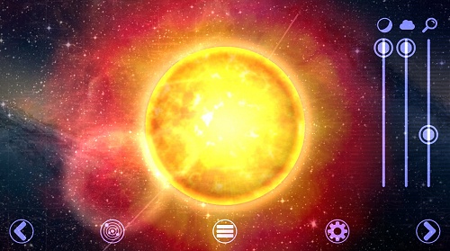 3D SONNENSYSTEM GALAXIE UNIVERSUM PLANETEN WELTALL KOSMOS APP ANDROID